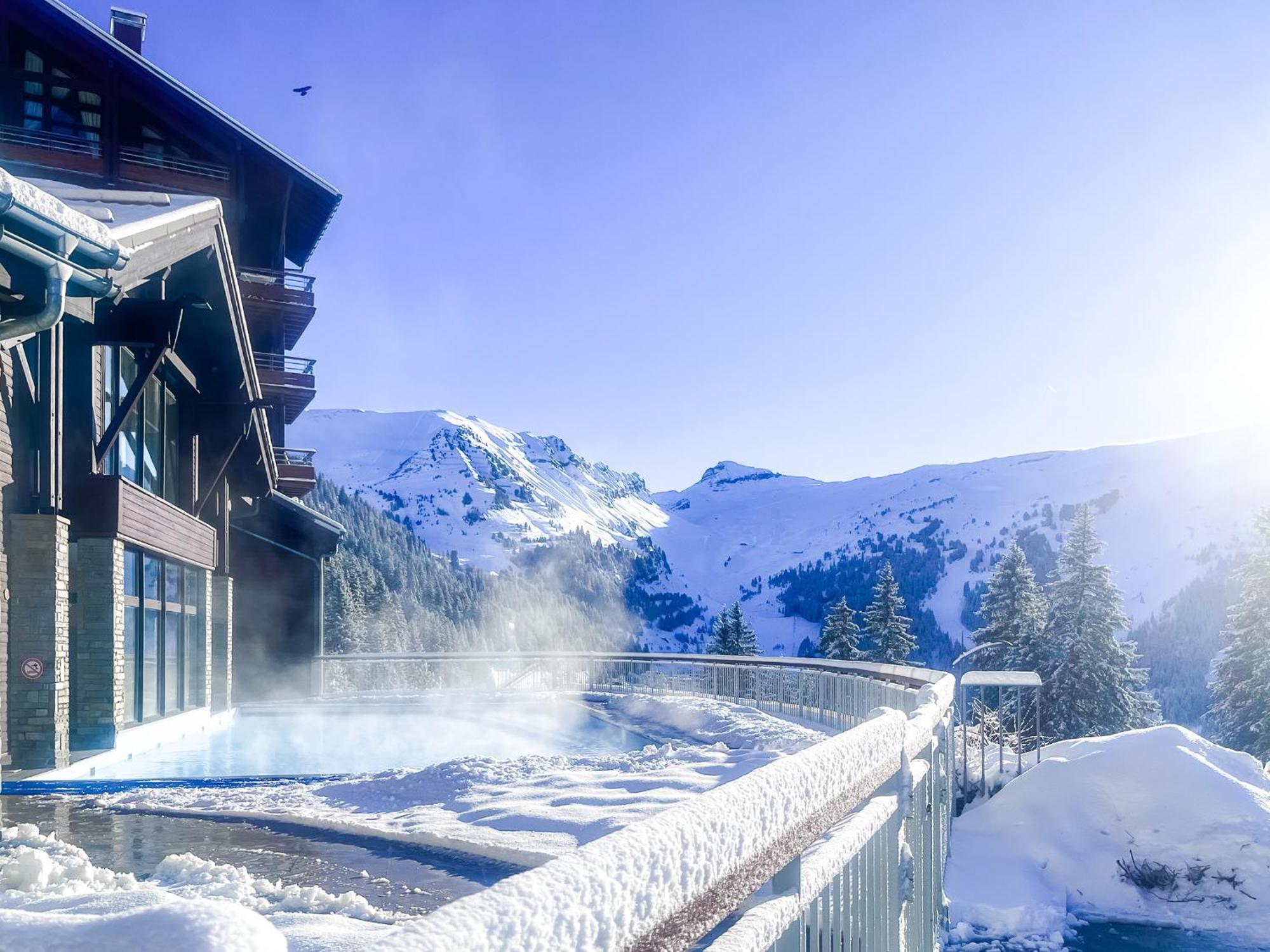 Large One-Bedroom Apartment, Wheelchair Adapted, Les Terrasses D'Eos Flaine Exterior foto