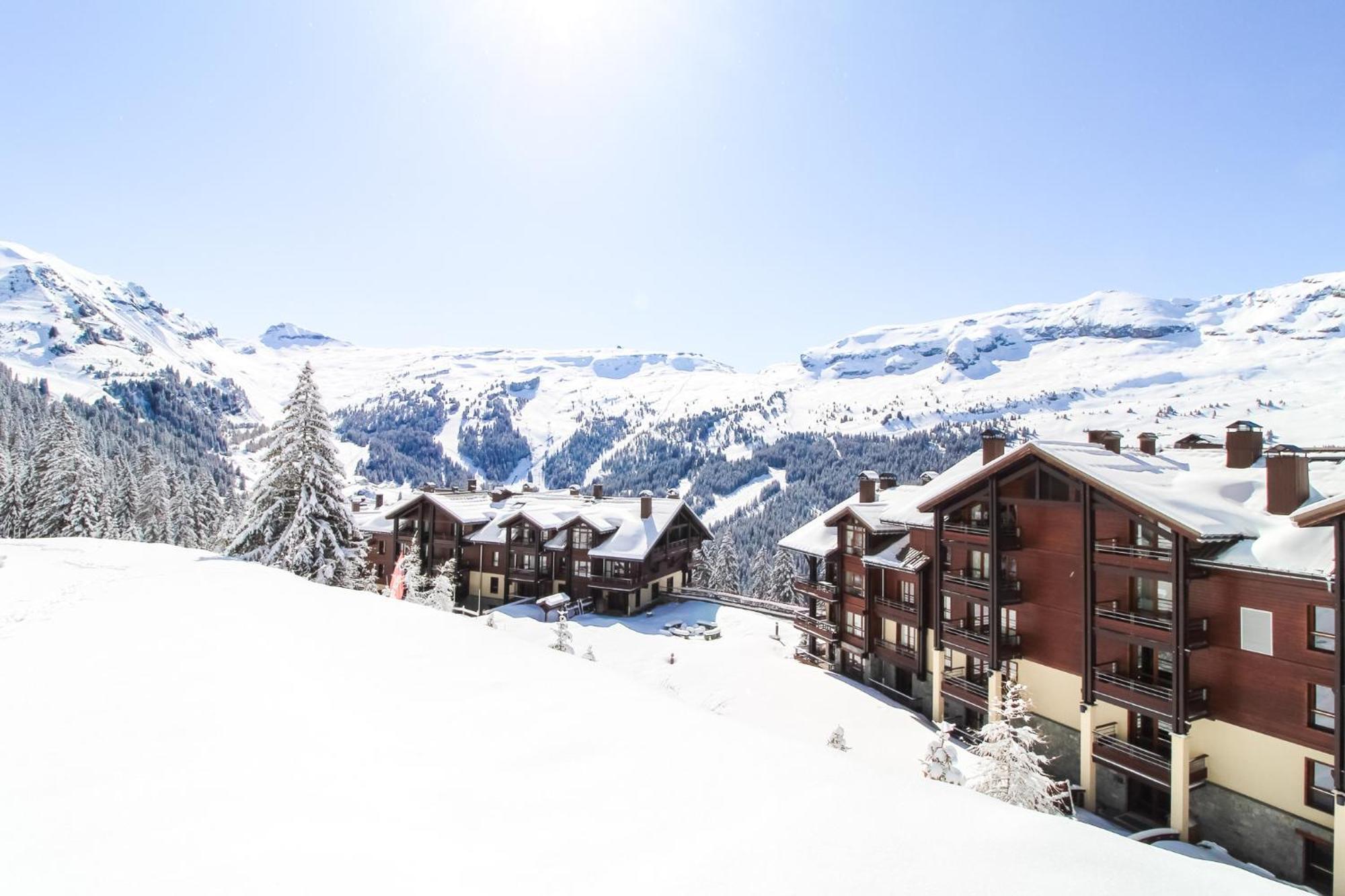 Large One-Bedroom Apartment, Wheelchair Adapted, Les Terrasses D'Eos Flaine Exterior foto