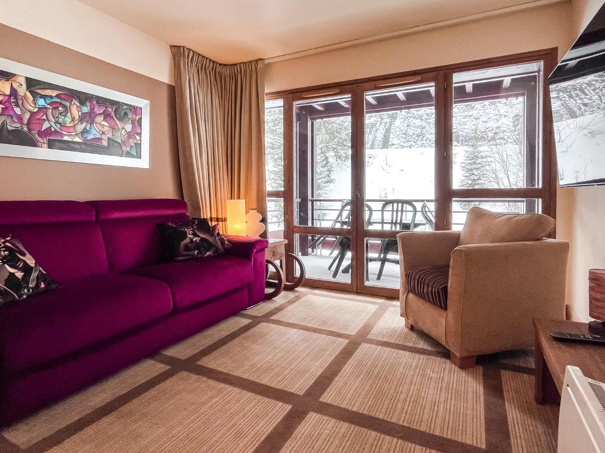 Large One-Bedroom Apartment, Wheelchair Adapted, Les Terrasses D'Eos Flaine Exterior foto