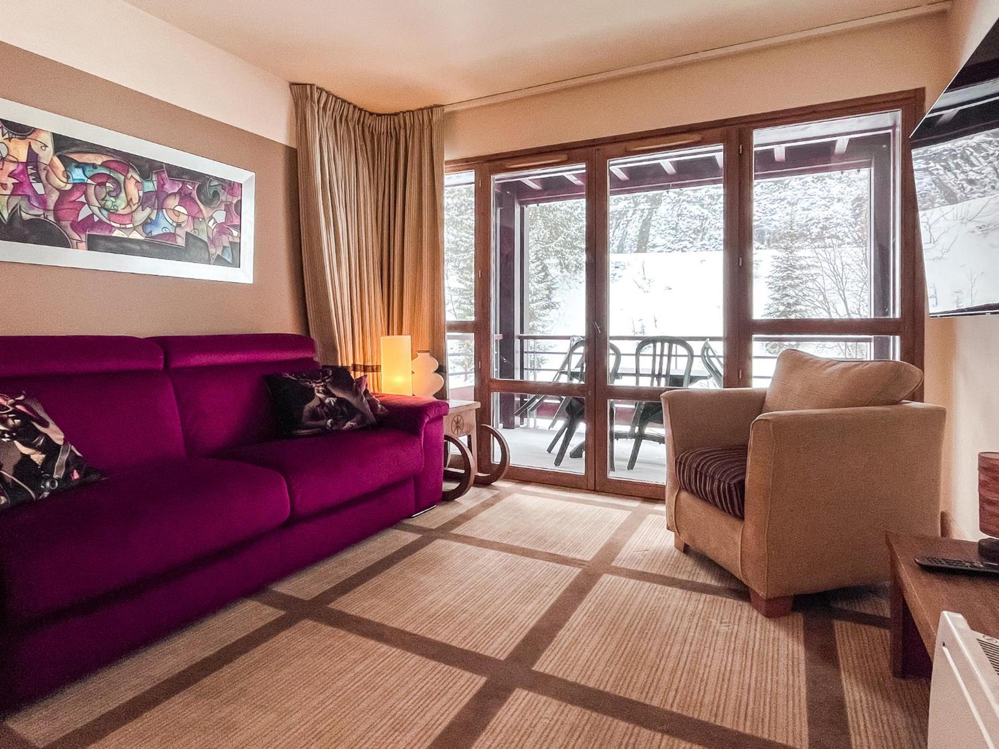 Large One-Bedroom Apartment, Wheelchair Adapted, Les Terrasses D'Eos Flaine Exterior foto