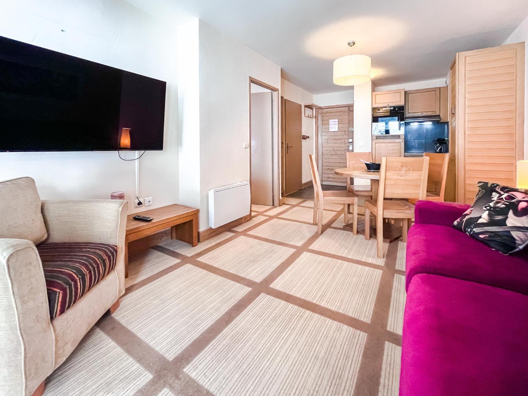 Large One-Bedroom Apartment, Wheelchair Adapted, Les Terrasses D'Eos Flaine Exterior foto
