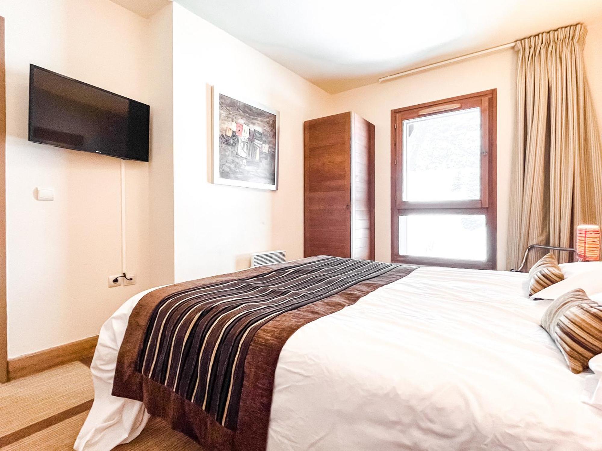Large One-Bedroom Apartment, Wheelchair Adapted, Les Terrasses D'Eos Flaine Exterior foto