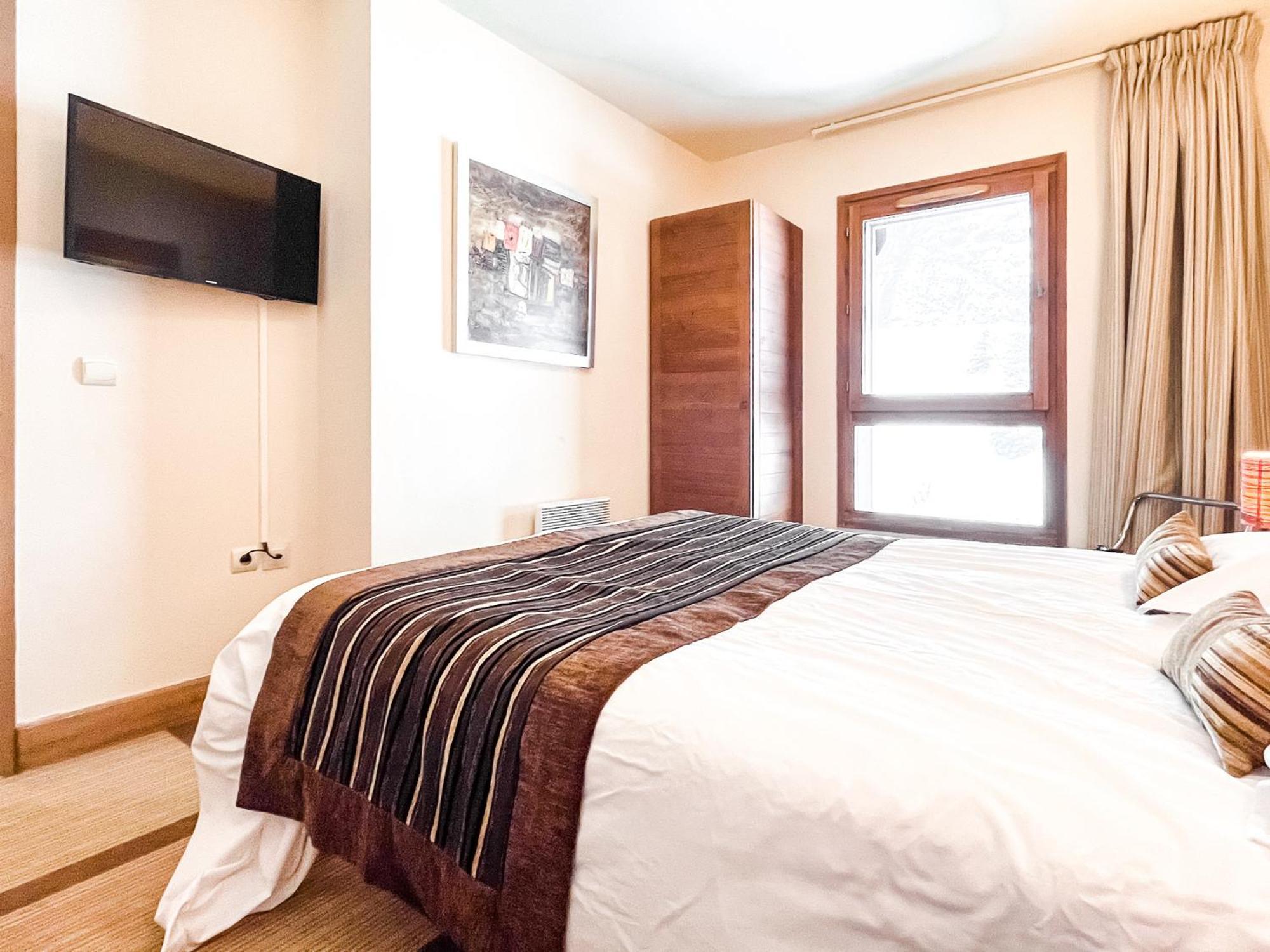 Large One-Bedroom Apartment, Wheelchair Adapted, Les Terrasses D'Eos Flaine Exterior foto