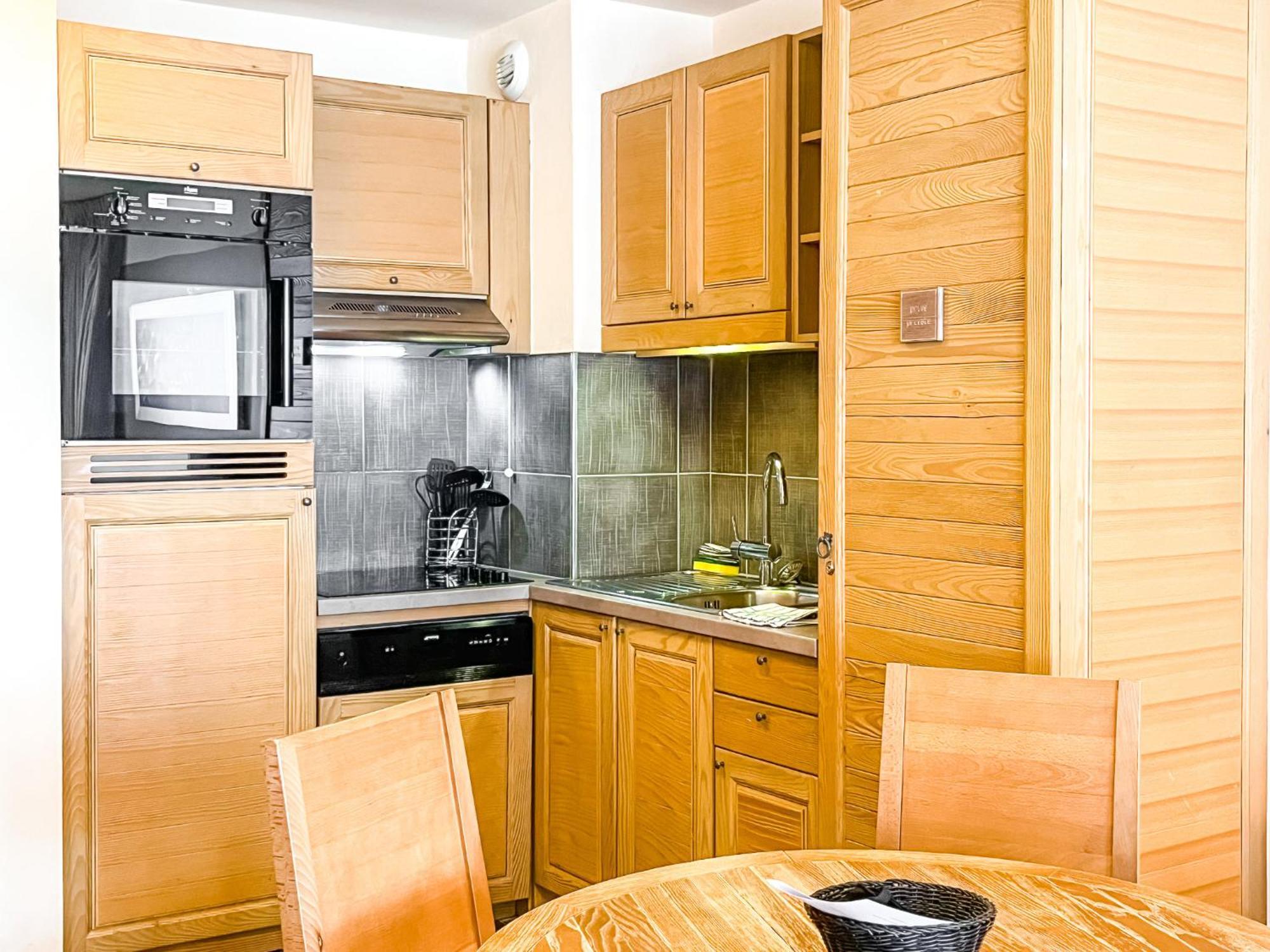 Large One-Bedroom Apartment, Wheelchair Adapted, Les Terrasses D'Eos Flaine Exterior foto