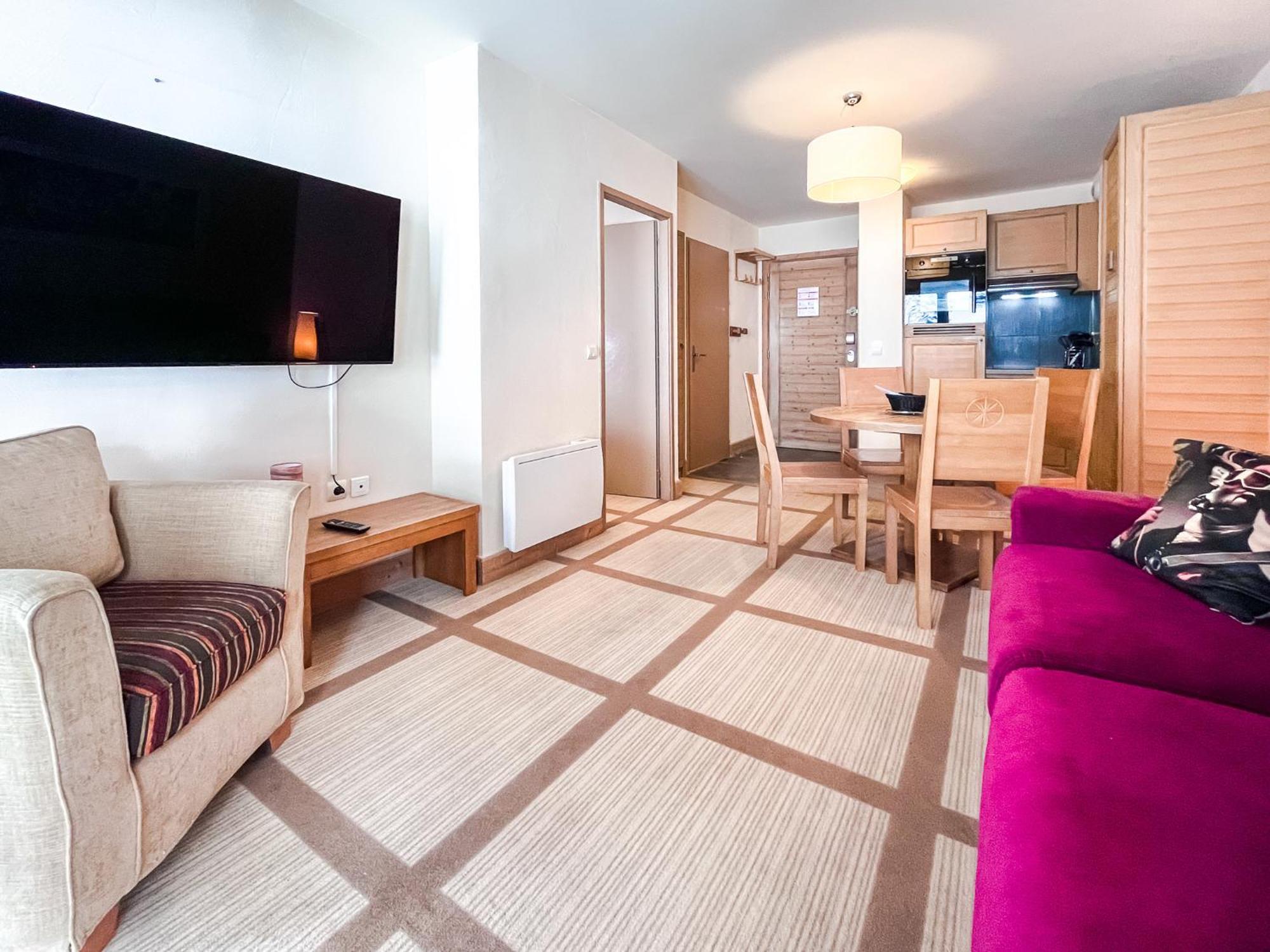 Large One-Bedroom Apartment, Wheelchair Adapted, Les Terrasses D'Eos Flaine Exterior foto